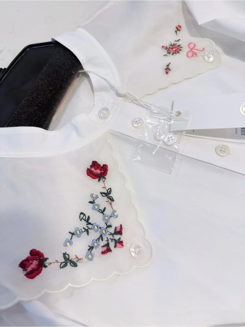 Tory Burch NWT Rare Discontinued Intricate Floral Embroidered Blouse